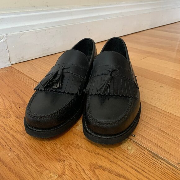 New ROCKPORT Men\'s Black Leather Loafers w/Tassels main image 7